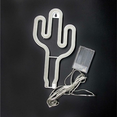 Lampara Led Colgante Cactus Verde 26cm - UNISHOPS