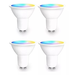 Imagen de Lampara Dicroica X4 Unidades Led Rgb