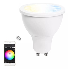 Lampara Dicroica X4 Unidades Led Rgb - comprar online