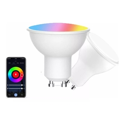 Lampara Dicroica X4 Unidades Led Rgb en internet