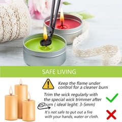Tijera Corta Velas Acero Inoxidable - comprar online
