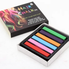 Tizas De 6 Colores Para Teñir Pintar Pelo Hair Chalk - UNISHOPS