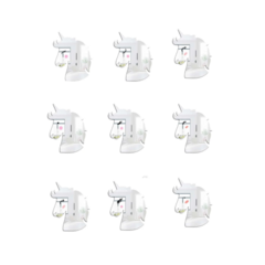 Espejo Autoadhesivo Personalizable Decorativo Niños Unicornio