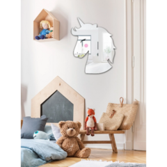 Imagen de Espejo Autoadhesivo Personalizable Decorativo Niños Gatito