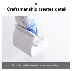 Dispositivo de dentífrico multifuncional dispensador creme dental facial limpador clipes manual preguiçoso tubo creme dental squeezer imprensa