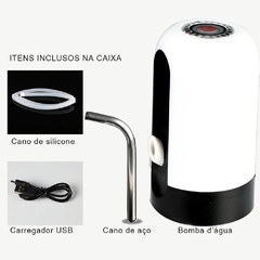 Bomba Elétrica para Galão/Garrafão de Água com Carregamento USB na internet