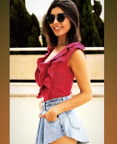 Short Godê Jeans Lavagem Clara - comprar online