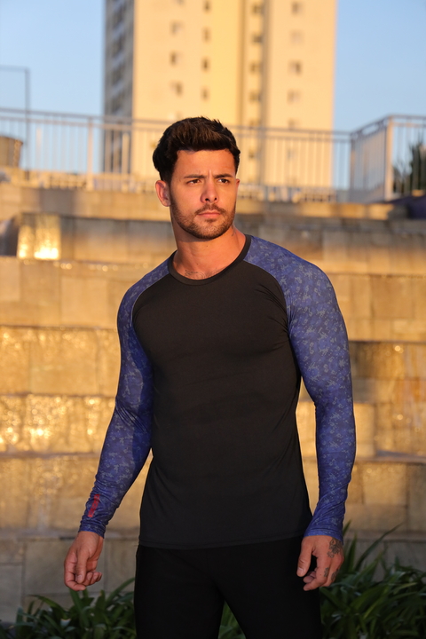 Blusa de frio com proteção uv