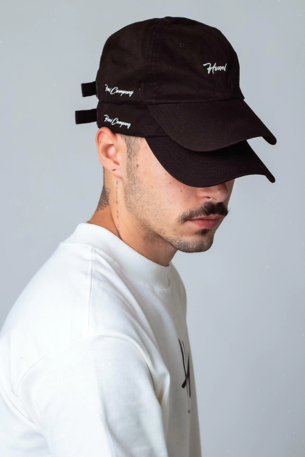 Bonés dad hat preto