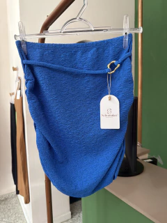 Saia saída de praia franzida - Schumaker Store