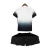 Conjunto Infantil Corinthians 24/25 Branco+Preto - na internet