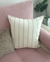 Almohadon Tusor Rayas gris perla Rochester - comprar online