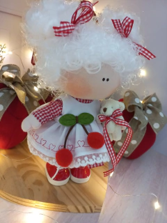Boneca para brincar e decorar - Boneca de Natal - Boneca Personalizda na internet