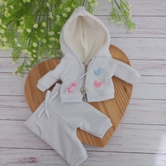 Roupa de Boneca - Conjunto de moletom - Boneca de pano