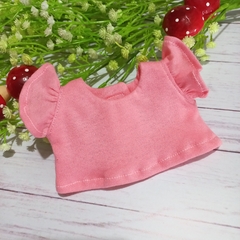 Blusinha de boneca - Blusa babado - boneca de pano - boneca baby alive - roupa de boneca na internet