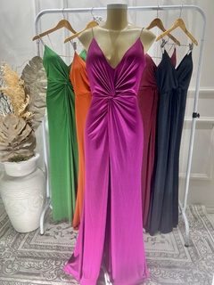 Vestido Longo de Alcinhas em Malha Fluity - Marilia