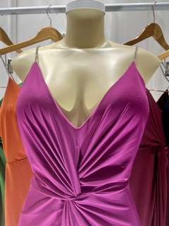 Vestido Longo de Alcinhas em Malha Fluity - Marilia na internet