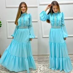 Vestido Santorini na internet
