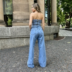 Calça Wide Leg com Pedraria/brilho - Barbara na internet