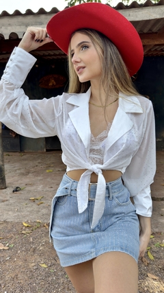 Cropped Camisa Tennessee - comprar online