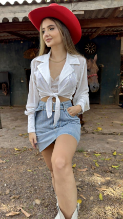 Cropped Camisa Tennessee - comprar online