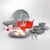 UNNI GREY PLATO POSTRE - Multiplasticos