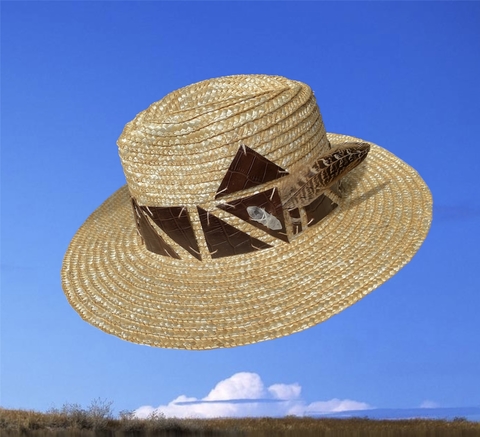 Sombrero PIRAMIDAL . brown