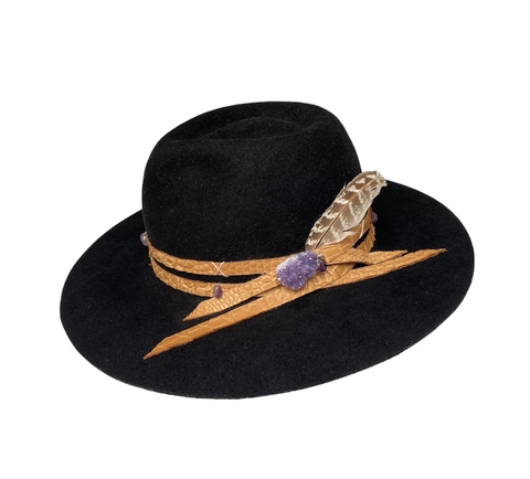 Sombrero LAZ . prieto