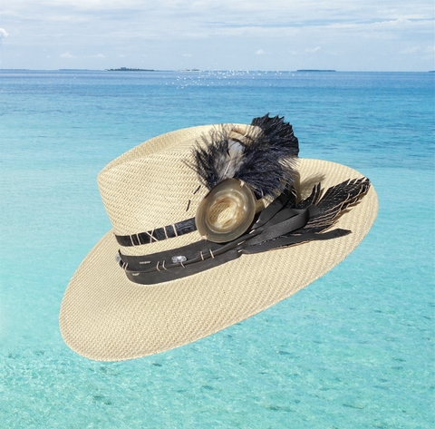 Sombrero NATURE . black