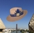 Sombrero BOHO . blue