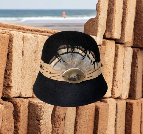 Sombrero BOHO . cloché