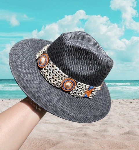 Sombrero MEDITERRANEO . prieto