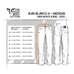 JEANS BLANCO - La Taquera