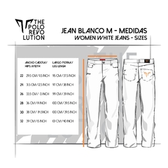 Jeans blanco MUJER - La Taquera