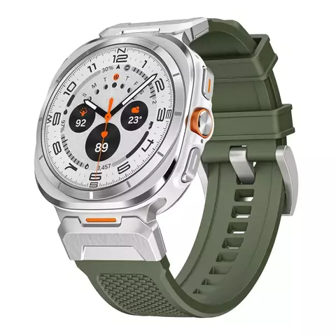 Pulseira Silicone Tático para Samsung Galaxy Watch Ultra