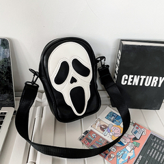 Bolsa tiracolo engraçada Ghost Skull