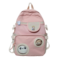 Imagem do Teenage Black Bookbag Students Korean High Female School Harajuku Mochila