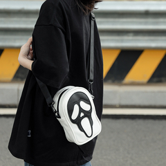 Bolsa tiracolo engraçada Ghost Skull