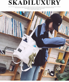 Bolsa de lona de grande capacidade para mulheres Bolsas - loja online