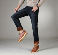 Imagem do jeans grosso veludo