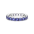 Anillo Pandora Ley Eternity Brillante Azul
