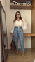 Camisa Giulia Off White - comprar online