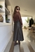 Blusa Tule Marrom - loja online