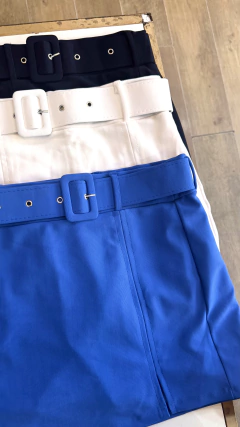 Saia short montaria com cinto - comprar online