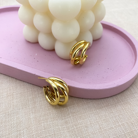 Argola Tripla Pequena