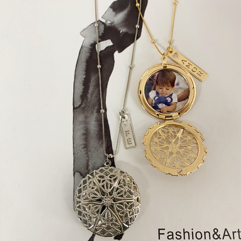 Colar Relicário Longo