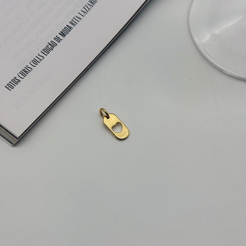 Pingente Placa Coração - comprar online