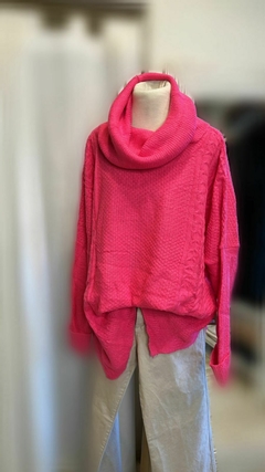 Sweater Maxi poleron Olivo