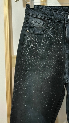 Jeans wild leg brillos