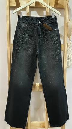 Jeans wild leg brillos - comprar online
